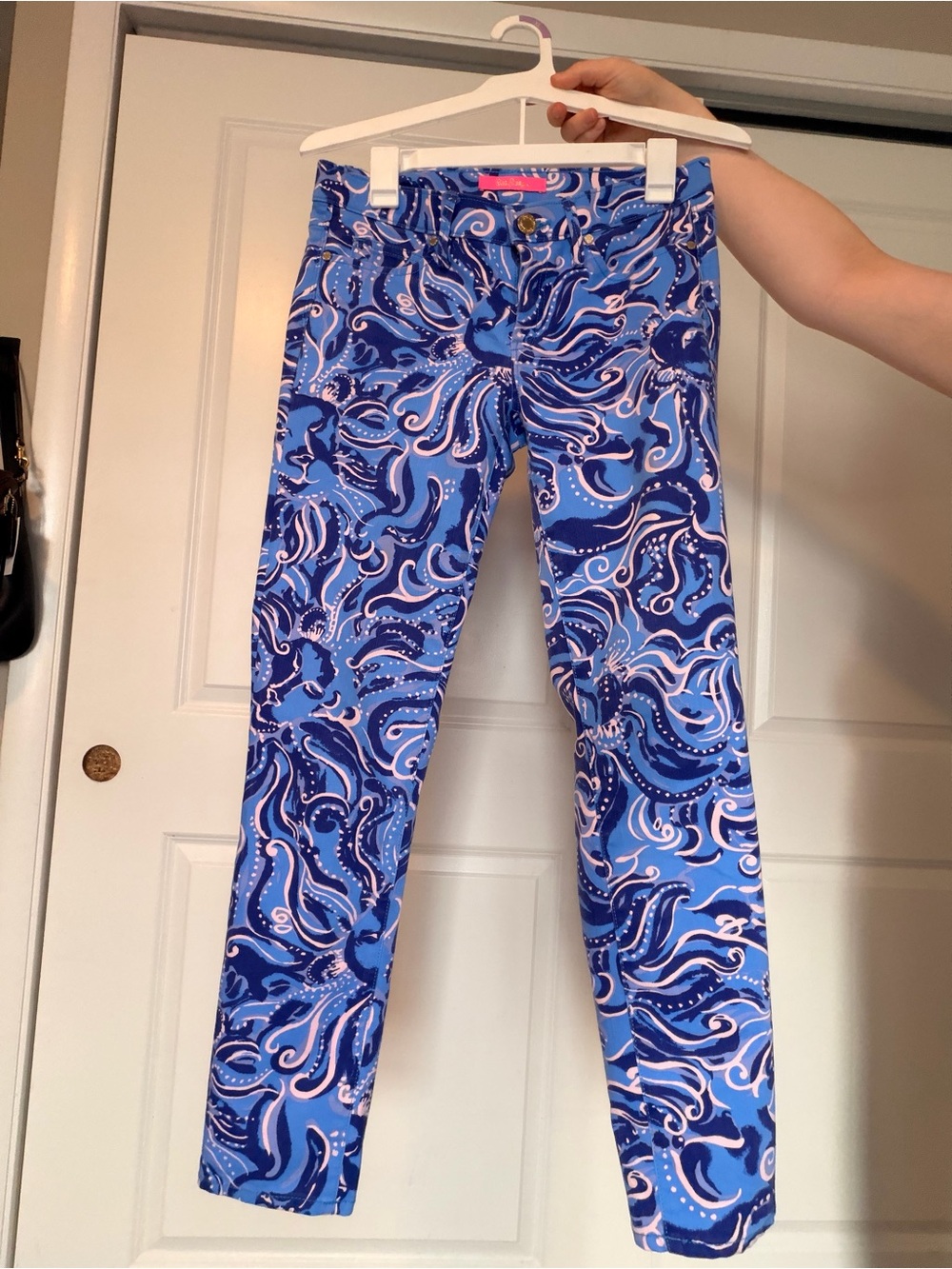 Lilly Pulitzer South Ocean Skinny Crop Pants